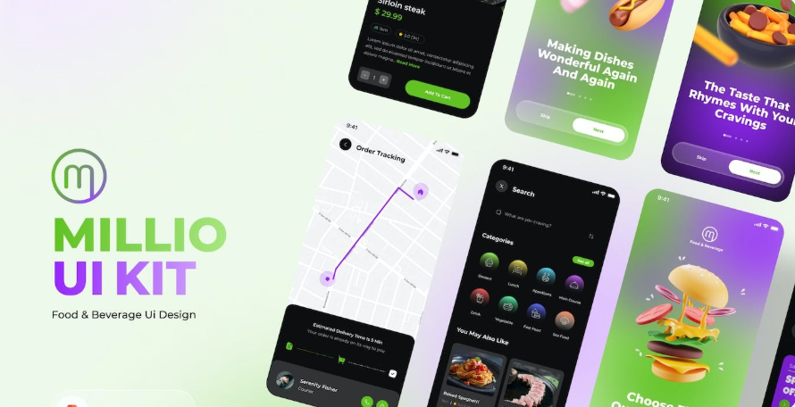44403e5c-de3c-4572-8cf7-41d715ed20f8 Fast food and beverage online ordering system APP UI interface design template figma source file - Image 1