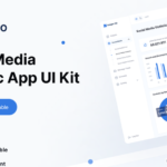Figma source files for the social media analytics dashboard UI suite