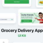 Latest fresh food e-commerce community e-commerce app UI resources, materials, and Figma templates