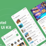 Booking hotels is easier: Exquisite UI design resources help you create a one-stop hotel booking app experience.