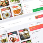 POS machine ordering system UI interface design kit figma template