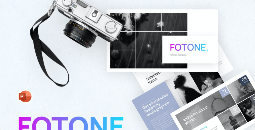 dc3e8258-de78-4036-8975-2d42d7e490ce Image Display and Portfolio PPT Slideshow Design Templates - Image 1
