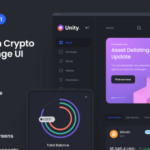 Premium: Crypto Asset Exchange Platform Dashboard Backend UI Kit (fig, sketch)